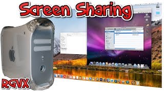 Controlling A Vintage Mac From A Modern One : Screen Share Tutorial ( With Remote Gaming )