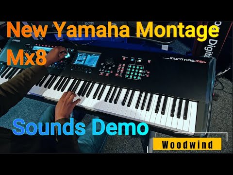 Playing The New Yamaha Montage M (M8x) - Sounds Demo