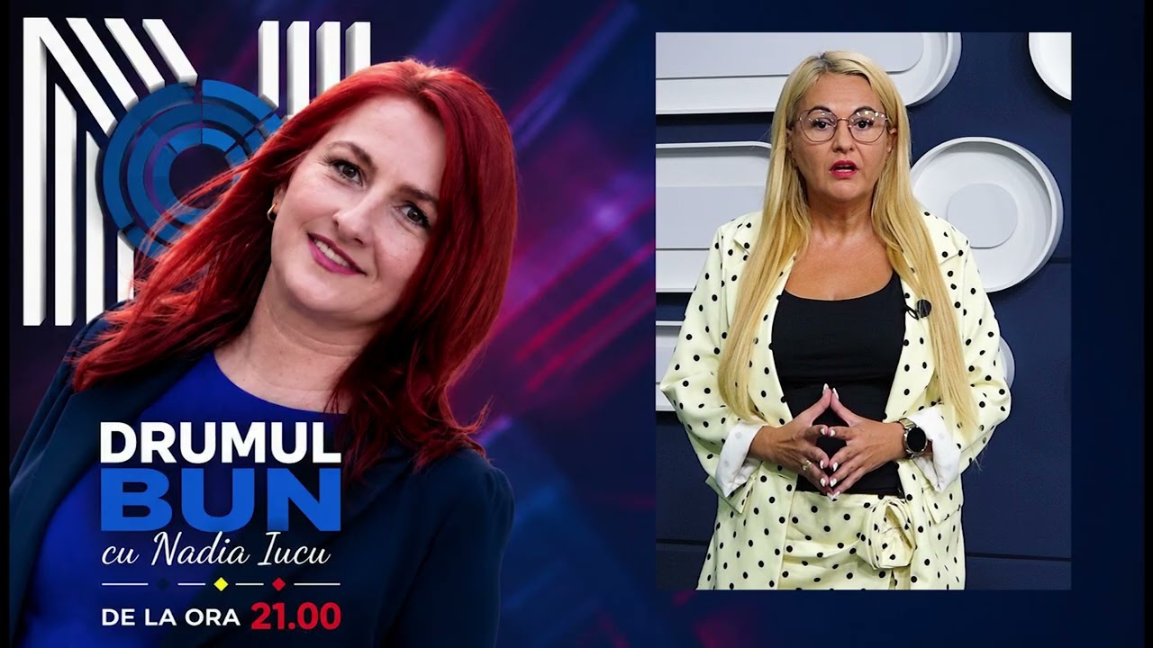 📺 În această seară, de la ora 21.00, vă invităm să urmăriți o nouă ediție a emisiunii „Drumul Bun cu Nadia Iucu”!  Invitata ediției este Paula Romocean, viceprimarul Timișoarei.