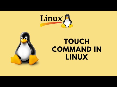 Linux Command Line Basics Tutorials Touch Command In Linux