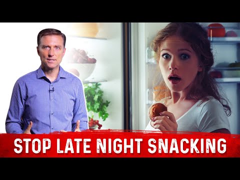 Why Should You Stop Eating Snacks At Nighttime? – Dr. Berg On Late Night Cravings