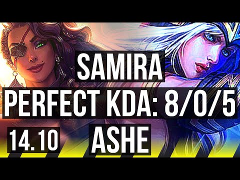 SAMIRA & Rell vs ASHE & Karma (ADC) | 8/0/5, Legendary, 500+ games | EUW Challenger | 14.10