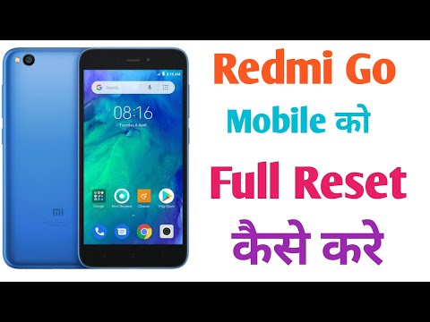 Redmi Go Full Reset kaise kare| Hard Reset AND factory reset kaise kare