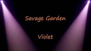 Savage Garden- Violet Lyrics