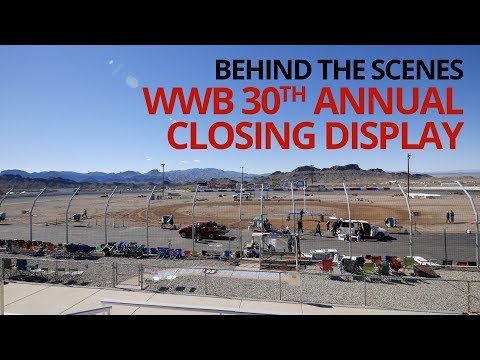 Behind The Scenes - Setting up the WWB 30th Grand Public Display Closing Fireworks Show