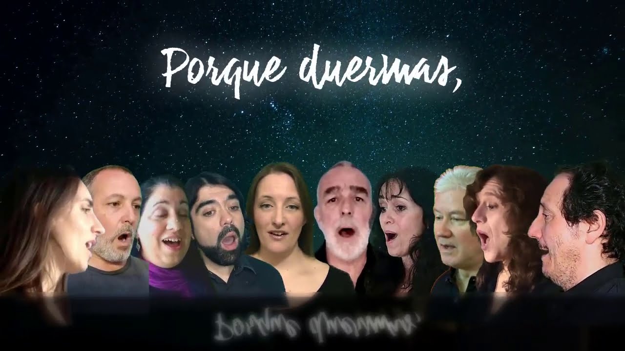 "LA NOCHE" (poesía de Gabriela Mistral - música: Esteban Tozzi) VOX IN DOMUM -coro virtual-