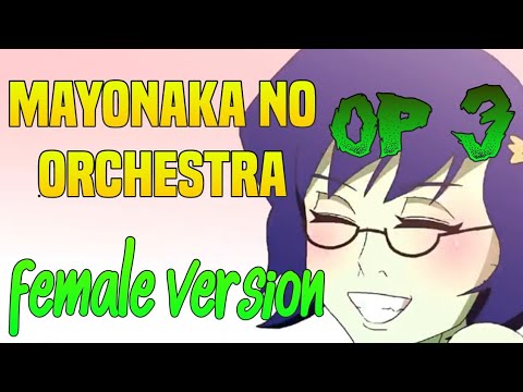 Bob Esponja anime OP 3 Mayonaka no orchesta Female version.