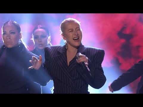 Christina Aguilera - Fall In Line (The Tonight Show Starring Jimmy Fallon) 2018