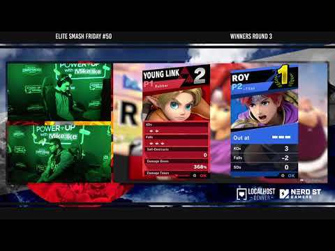 Elite Smash Friday #50 - Robber (Young Link) Vs. ~King (Wolf, Roy) - Winners Round 3