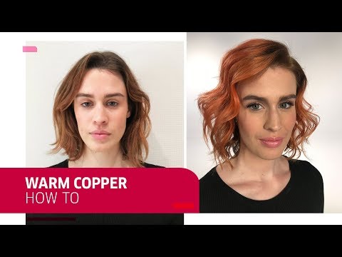 Warm Copper Hair Color Tutorial | Wella Professionals