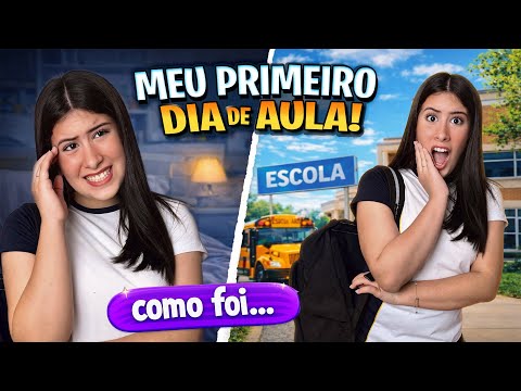 First day of school at a new school!