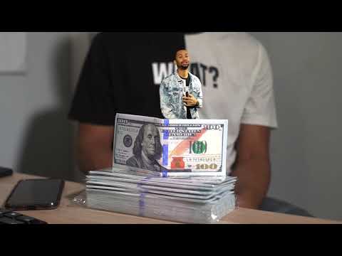 $100 Bill Wallets Promo Mouthin’ Out Merch