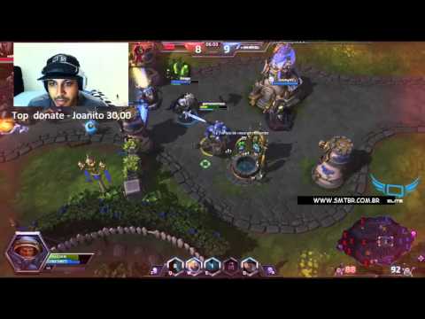 Heroes of The Storm - Jardim do Terror Tychus Gameplay