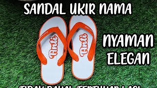 Download lagu CARA MEMBUAT SANDAL UKIR NAMA, @ABK924 mp3