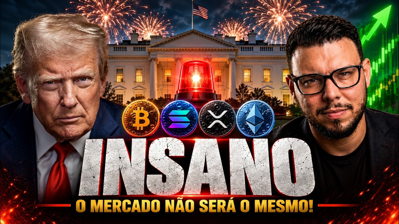 🚨 BITCOIN: TRUMP ACABA DE DAR O SINAL QUE O MERCADO ESPERAVA! VAI DAR CERTO?