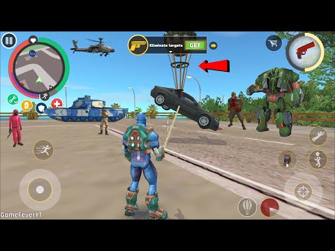 Rope Hero: Vice Town (Rope Hero Car Tying) Rope Hero 6.1.5 December Update - Android Gameplay HD