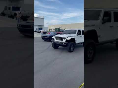 Jeep Rubicon 392 vs Dodge Challenger 1320. 1320 gapped??