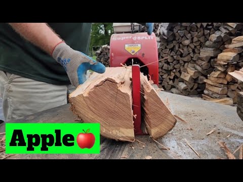 Super Splitter vs. Apple Firewood!!!