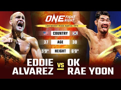 Eddie Alvarez vs Ok Rae Yoon full fight