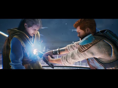 Cal Uses the Dark Side of The Force To Kill Dagan Gera Scene - Star Wars Jedi Survivor