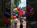 Beli Balon Happy Brithday Sino hijau dan Bunga Pot Matahari