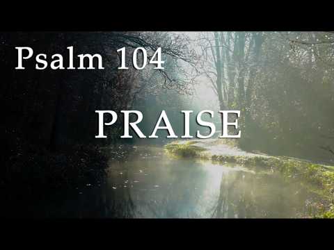 ❤️  Psalm 104 - I Will Sing Praise to My God as Long as I Live.