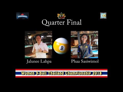 Jalunee Lahpa Vs Phaa Hmaunpao - Quarter Final of Women 9-Ball Thailand Championship 2018