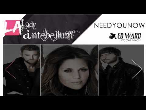 Lady Antebellum v. Billion Dollars Dog - Need You Now (Ed Ward Vocal Mash)