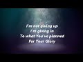 Building 429 Fear No More Lyrics