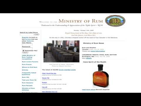 Ministry of Rum Favorites List Tutorial
