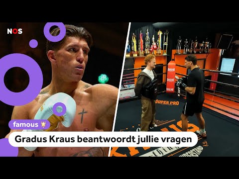 Sil stapt in de ring met bokskampioen Gradus Kraus