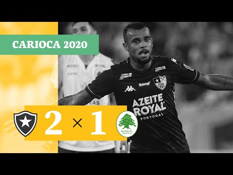 BOTAFOGO 2 X 1 BOAVISTA-RJ - GOLS - 01/03 - CAMPEONATO CARIOCA 2020