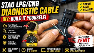 STAG LPG/CNG Diagnosekabel selber bauen: Adapter für Zenit & Stag
