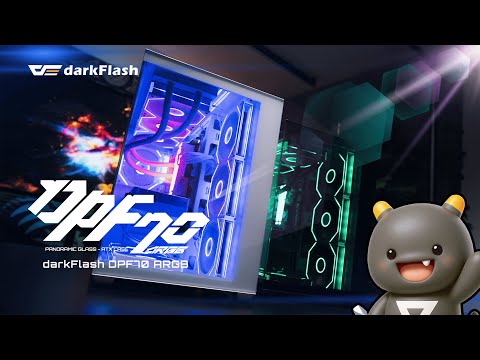 미니멀 콤팩트 가성비 PC 어항 케이스 darkFlash DPF70 ARGB