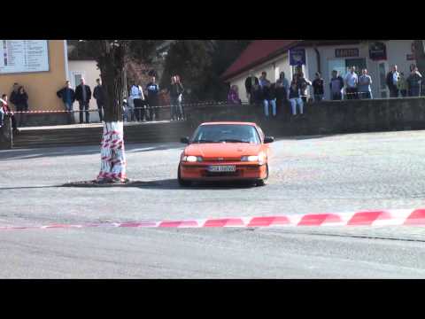 Bogusław Senuś / Jakub Andrejkow - Honda CRX KJS „Rajd Bircza 2012" 18-03-2012 Bircza