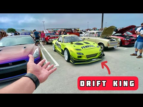 Insane RX7 Build at Orange County's BIGGEST Car Meet