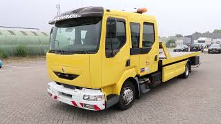 Renault Midlum 220 Omars Plateau Winde Brille, Euro 3, BE Truck, TOP! tow truck for sale - Image 4 | Autoline Renault Midlum 220 Omars Plateau Winde Brille, Euro 3, BE Truck, TOP! tow truck | Image 4 - Autoline