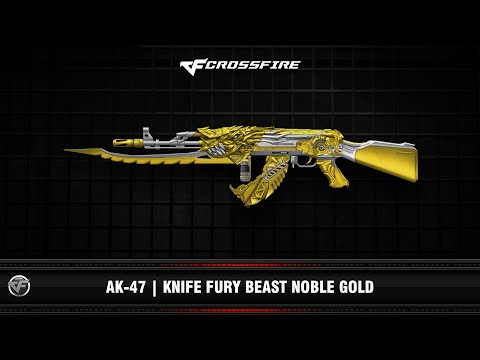 CF : AK-47 | Knife Fury Beast Noble Gold (VIP | Full upgrade | Nano support)