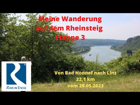 Rheinsteig Etappe 3 Von Bad Honnef nach Linz 22,1 km