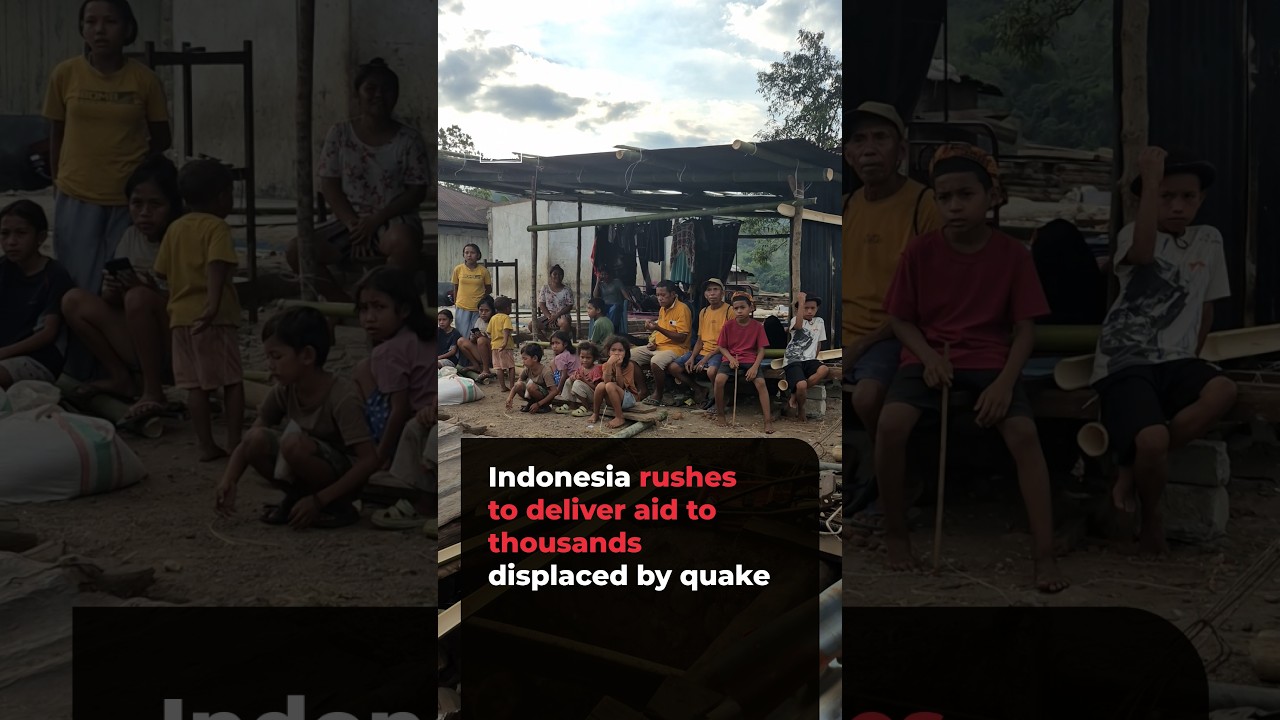 Video: Al Jazeera films aid shortfalls and makeshift shelters in Manggarai after Flores quake