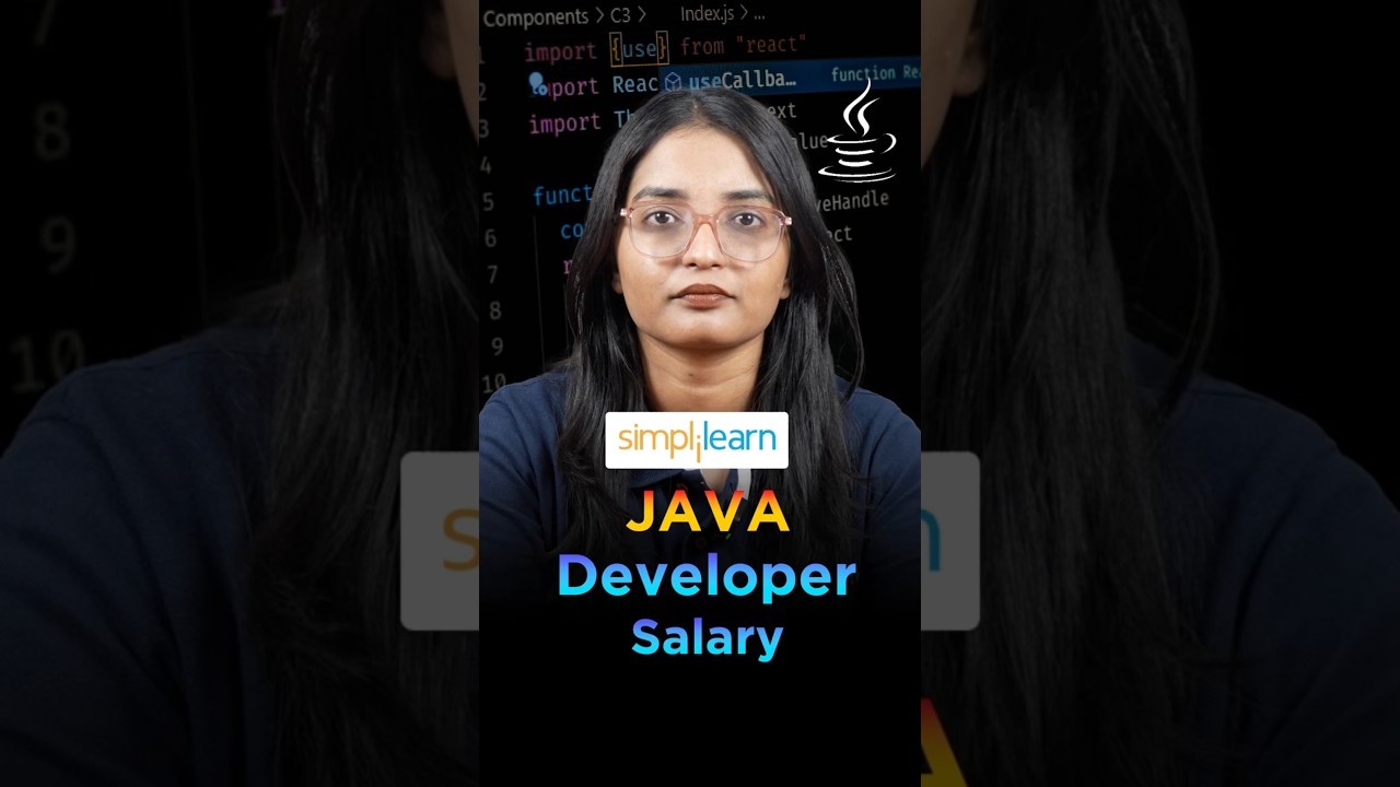 Salary of Java Developer | How Much does a Java Developer Make? #shorts #simplilearn