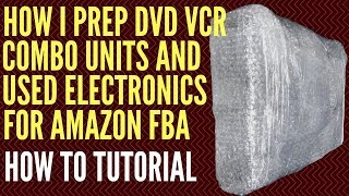 How to Prep Used Electronics For Amazon FBA - VCR