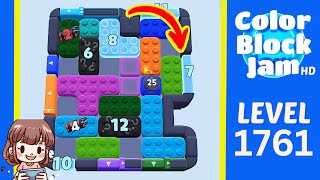 Solution du Niveau 1761 de Color Block Jam