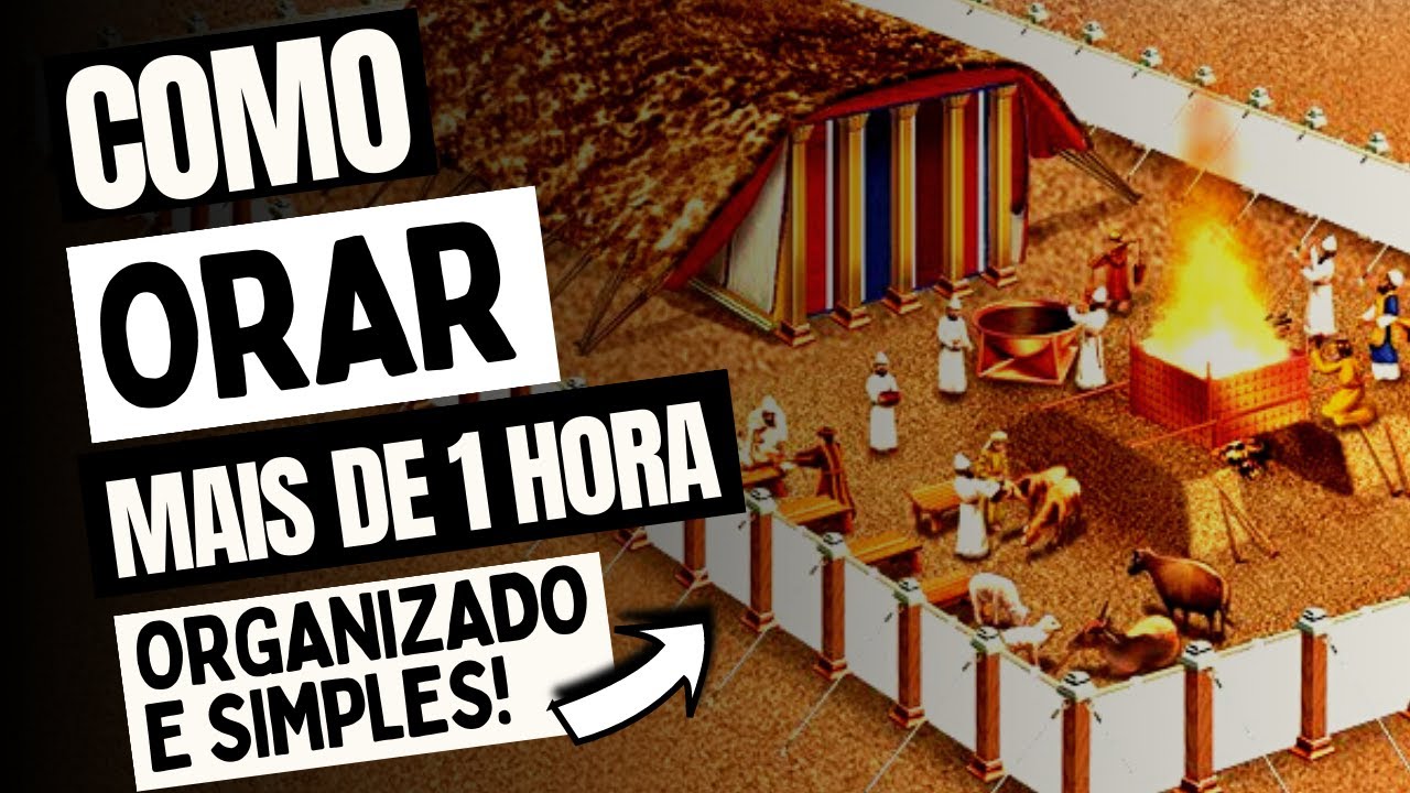 Como ORAR mais de 1 hora por dia, organizado e simples! VEJA O VÍDEO!