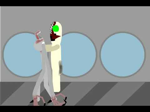 scp 096 vs scp 173 (no sound) (no music)