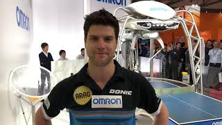 Neuer Tischtennis-Trainingsroboter, der mitspielt!