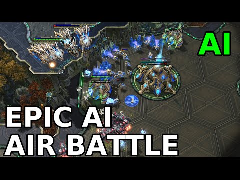 BATTLECRUISERS VS CARRIERS! - BenBotBC vs LunaxVRR - Starcraft 2 AI