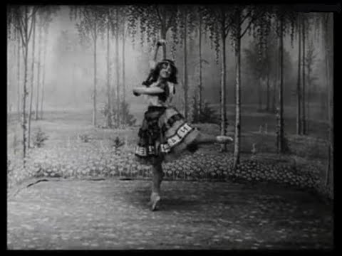 An Early Ballerina Demonstrates the Qualities of the Danish Bournonville Style