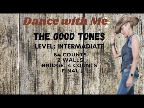 ***THE GOOD TONES*** Line Dance Country Catalan (Dance & Teach) Anna Soldo