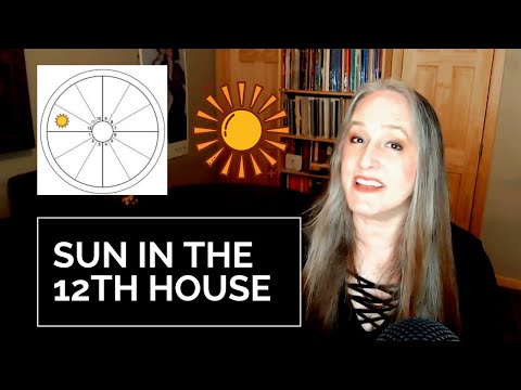 12th House Sun - Astrology Natal Chart | The Mystic